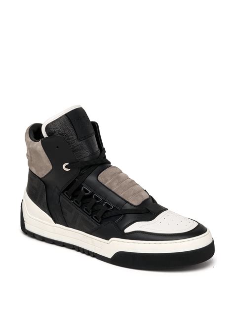 fendi shoes men|fendi high top sneakers men's.